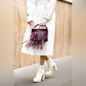 White Platform Boots